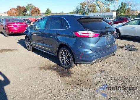 2019 Ford Edge Titanium из США, поврежденный, VIN 2FMPK4K97KBB91795